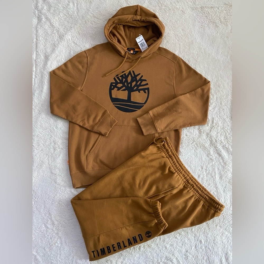 Men’s Timberland Hoodie & Sweatpants, Size Large, NWT